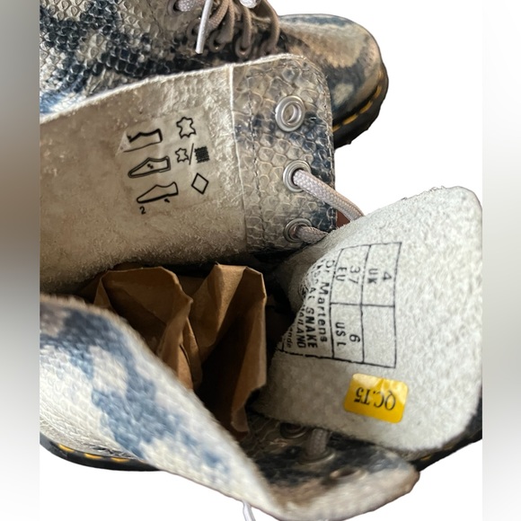 Dr Doc Martens Pascal Snake Boot Size 6 - Picture 11 of 12